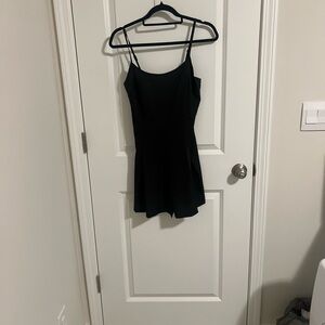 Black Spaghetti Strap Dress